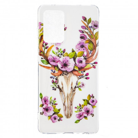 Samsung Galaxy A52 4G / A52 5G Case Majestic Fluorescent Stag