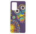 Samsung Galaxy A52 4G / A52 5G Capa Fluorescente Coruja Owl