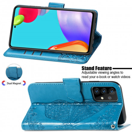 Samsung Galaxy A52 4G / A52 5G Capa de meia borboleta