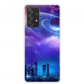 Samsung Galaxy A52 4G / A52 5G Cidade da Capa de Silicone