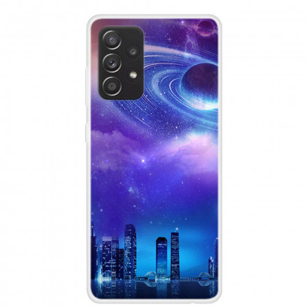 Samsung Galaxy A52 4G / A52 5G Cidade da Capa de Silicone