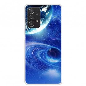 Samsung Galaxy A52 4G / A52 5G Planetas de capa de silicone