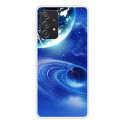 Samsung Galaxy A52 4G / A52 5G Planetas de capa de silicone