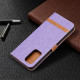Samsung Galaxy A72 4G / A72 5G Case Fabric & Leather Effect