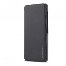 Capa Flip Capa Samsung Galaxy A52 4G / A52 5G LC.IMEEKE Efeito Couro