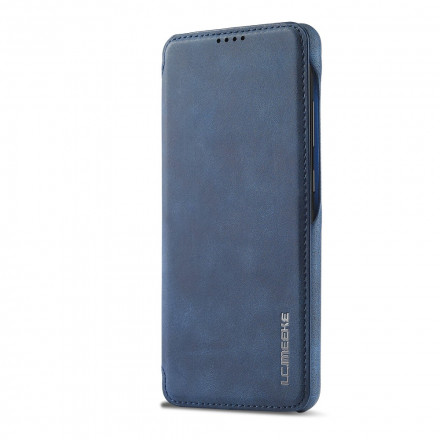 Capa Flip Capa Samsung Galaxy A52 4G / A52 5G LC.IMEEKE Efeito Couro