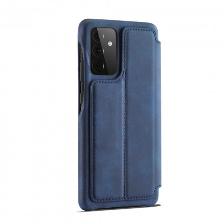 Capa Flip Capa Samsung Galaxy A52 4G / A52 5G LC.IMEEKE Efeito Couro