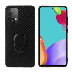 Anel de suporte da capa de fibra de carbono Samsung Galaxy A52 4G / A52 5G
