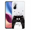 Capa Xiaomi Poco F3 Olhe para os Gatos
