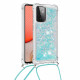 Samsung Galaxy A72 4G / A72 5G Glitter Case com Lanyard