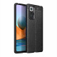 Xiaomi Redmi Note 10 Pro Capa de Couro Lychee Linha Dupla Efeito Lychee