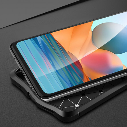 Xiaomi Redmi Note 10 Pro Capa de Couro Lychee Linha Dupla Efeito Lychee