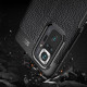 Xiaomi Redmi Note 10 Pro Capa de Couro Lychee Linha Dupla Efeito Lychee