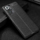 Xiaomi Redmi Note 10 Pro Capa de Couro Lychee Linha Dupla Efeito Lychee