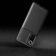 Xiaomi Redmi Note 10 Pro Case Textura Flexível de Fibra de Carbono