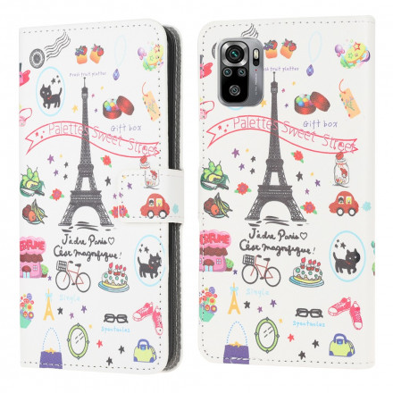 Xiaomi Redmi Note 10 / Nota 10S Capa I love Paris