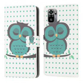 Xiaomi Redmi Note 10 / Nota 10s Capa do Coruja Adormecida