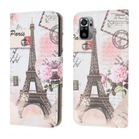 Xiaomi Redmi Note 10 / Nota 10s Capa da Torre Retro Eiffel