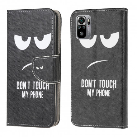 Xiaomi Redmi Note 10 / Nota 10s Don't Touch My Phone Case
