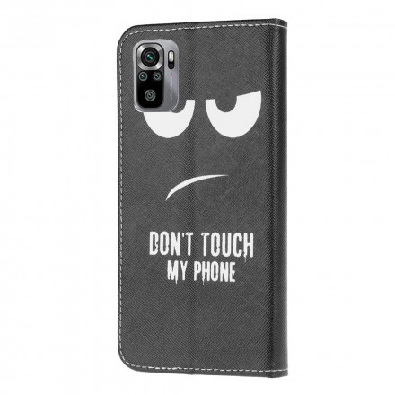 Xiaomi Redmi Note 10 / Nota 10s Don't Touch My Phone Case