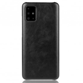 Samsung Galaxy A71 5G Efeito Lychee da capa de pele Lychee