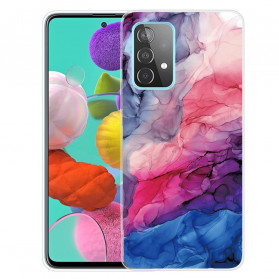 Samsung Galaxy A32 4G Capa de mármore a cores