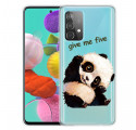 Capa Samsung Galaxy A32 4G Panda Give Me Five
