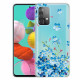 Capa Samsung Galaxy A32 4G Blue Flowers