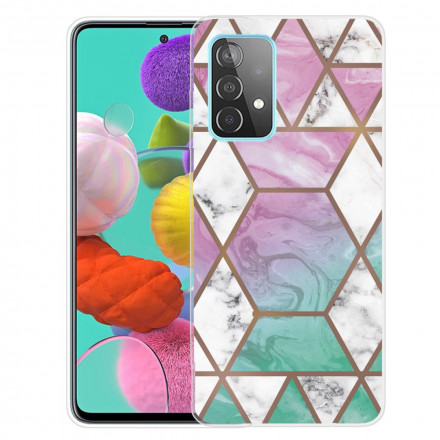 Capa de mármore Samsung Galaxy A32 4G Geométrica Variável