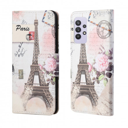 Samsung Galaxy A32 4G Torre Eiffel Retro Case