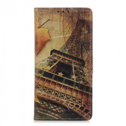 Capa da Torre Eiffel Xiaomi Poco X3 no Outono