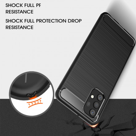 Samsung Galaxy A32 4G Capa de fibra de carbono escovada