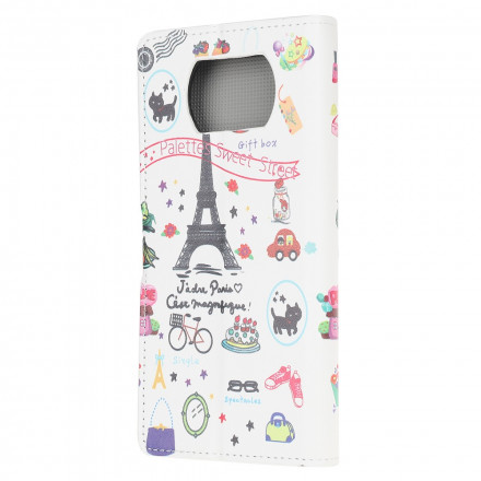 Xiaomi Poco X3 Capa I love Paris
