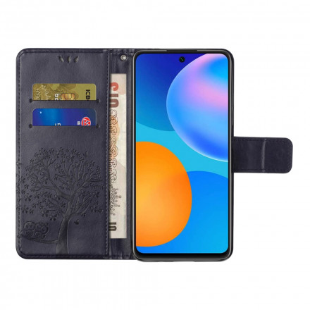 Samsung Galaxy A32 4G Capa para árvores e corujas