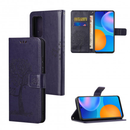 Samsung Galaxy A32 4G Capa para árvores e corujas