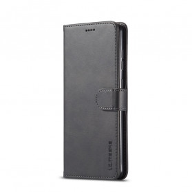 Samsung Galaxy A71 5G Case LC.IMEEKE Efeito couro