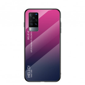 Vivo X60 Capa de vidro temperado Olá