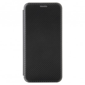 Tampa Flip Cover Samsung Galaxy A32 4G Fibra de Carbono