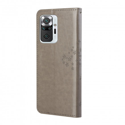 Xiaomi Redmi Note 10 Pro Tree & Owl Strap Case