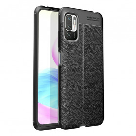 Xiaomi Redmi Note 10 5G Capa de Couro Lychee Efeito Linha Dupla