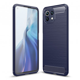 Xiaomi Redmi Note 10 5G Capa de fibra de carbono escovada