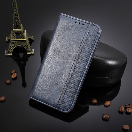 Capa Flip Capa Samsung Galaxy A32 4G Efeito Couro Vintage Elegante