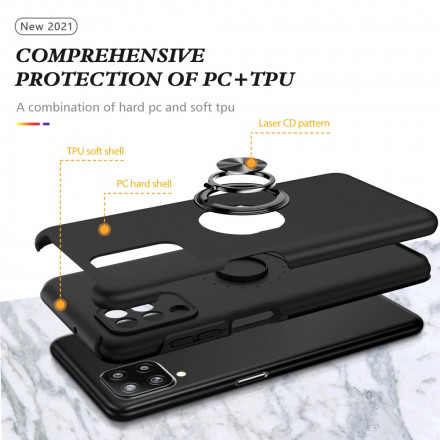Samsung Galaxy A12 Case Premium Anel Rotativo