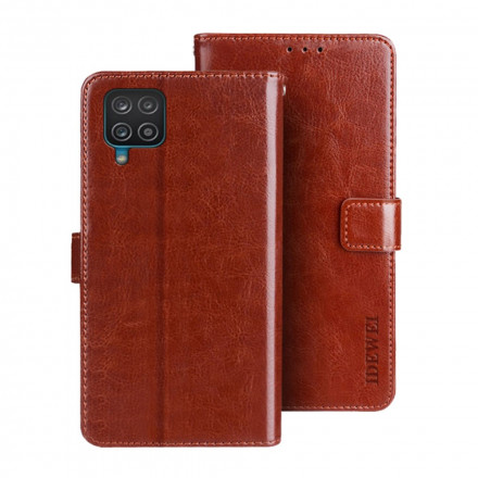 Capa Samsung Galaxy A12 Leatherette IDEWEI