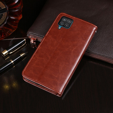 Capa Samsung Galaxy A12 Leatherette IDEWEI