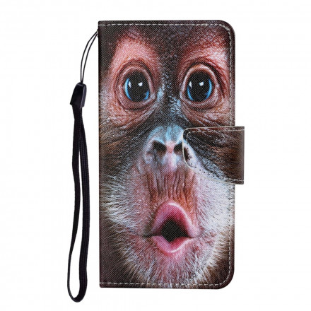 Samsung Galaxy A12 Case Monkey com CordÃ£o