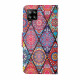 Capa Samsung Galaxy A12 Patchwork com CordÃ£o