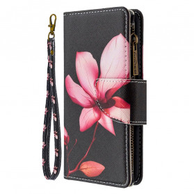 Xiaomi Mi Nota 10 / Nota 10 Capa Pro Flor de Bolso com Fecho