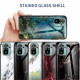 Xiaomi Redmi Note 10 / Nota 10s Mármore Cores da capa de vidro temperado Xiaomi Redmi Note 10 / Nota 10s Mármore Cores da capa de vidro temperado