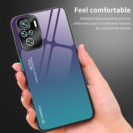 Xiaomi Redmi Note 10 / Nota 10s Capa de vidro temperado Be Yourself